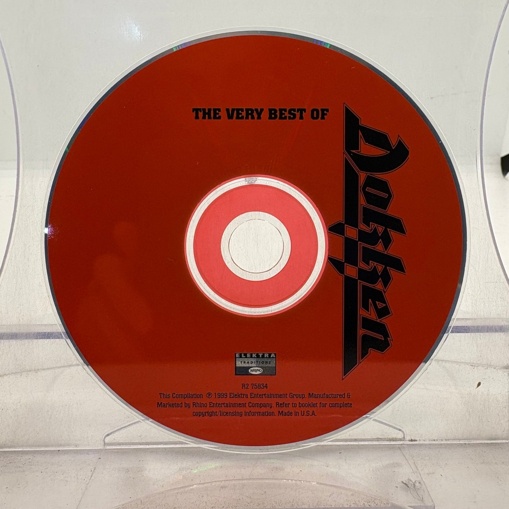 The Very Best of Dokken CD 1999 Rhino Elektra R2 75834 Glam Metal Hard Rock